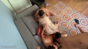 Collage friends get into an Orgy after school