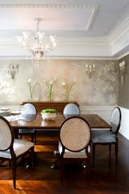 Simplified Bee Designer Dining Rooms And Decorating Tips Dining Room Ceiling Dining Room Wallpaper Dining Room Design