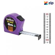 Don't let all those little lines dissuade you from using a tape measure. Lufkin Elw148si10 8m Ezy Read Measuring Tape