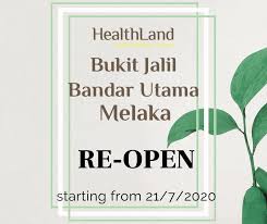 Healthland Healthland Bandar Utama Bukit Jalil Melacca Re Opening Facebook