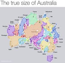 Germany they are not just different in cuisine, but also in price. The True Size Of Australia Australia Australia Map New Spain