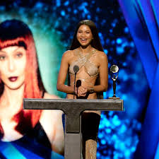 Zendaya Pays Tribute to Cher in Vintage Bob Mackie Gown | Teen Vogue