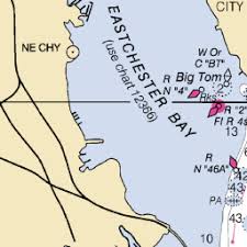 map and nautical charts of city island ny us harbors