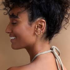 PAVOI 14K Gold Chain Earrings for Women