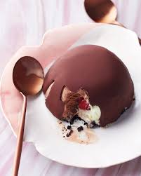 Chocolate Desserts For Valentine S Day Frozen Desserts Desserts Tartufo Recipe