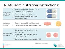 Non Vitamin K Antagonist Oral Anticoagulants Noacs Ppt