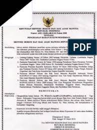 Pengumuman hasil skd cpns kemenkumham sudah bisa diakses peserta. Sk Kemenkumham Pdf Pdf