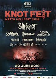 Knotfest is a music festival created in 2012 by american heavy metal band slipknot. Slipknot Das Knotfest Kommt 2019 Zum Ersten Mal Nach Europa Schwermetallvergiftung