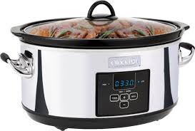 Cooking in the oven or on the stove top will take significantly less time. Crock Pot 7qt Digital Slow Cooker Platinum Sccpvf710pwm Best Buy