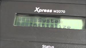 Reset Samsung Xpress M2070 2070f 2070fw How To Reset A Samsung Xpress M2070 2070f 2070fw Printer Youtube