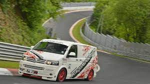 Guy martin rebuilds his beloved transit van and tries to break the van lap record at the dangerous and demanding nürburgring in germany. Nurburgring Van Record Revo Sets Ring Record In Vw T5