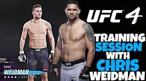 He is signed to the ultimate fighting championship, where he com. Giving Ufc Fighter Chris Weidman Tips In Ufc 4 Youtube