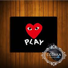 コムデギャルソン プレイ マウスパット 滑り止め ハート柄 comme des garcons play マウスパッド 可愛い pcアクセサリー マウスパッド ハート 柄 アクセサリー