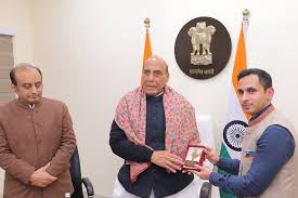 We interacted with Sh. Rajnath Singh ji, Hon'ble Minister of Defence,  Government of India, as part of The India Trek 2026. The conversation  focused on India's strengthening defence base driven by a