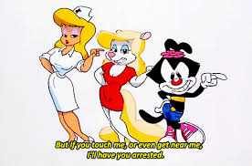 The warners are binturongs these animals share the closest features to yakko, wakko and dot (black fur with lighter colored faces and long tails; 11 Secrets You Never Knew About Animaniacs Pinky The Brain And Freakazoid Mtv