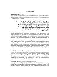 Teks doa acara formal singkat. Teks Doa Acara Resmi Pdf Brainly