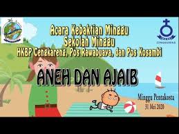 Ah, tante kok masih gak percaya aja sama aku. Panduan Tata Ibadah Online Sekolah Minggu Pentakosta I 31 May 2020 Sm Hkbp Cengkareng Jakarta Youtube