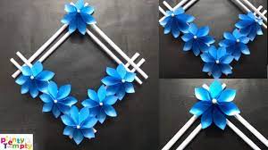Wall hanging craft ideas with paper easy step by step. Paper Wall Hanging Paper Crafts Easy Paper Crafts For Home Decoration Wall Hanging Craft Ideas Youtube