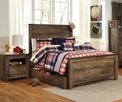 Buy Our Ashley Trinell B446 Full Size Panel Bed With Trundle At Kids Furniture Warehouse The Tri With Images Bedroom Sets Kids Bedroom Furniture Ashley Furniture Kids