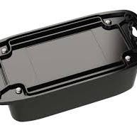 Waterproof Black Electrical Junction Box for Outdoor Use