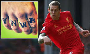 Matheus pereira o lateral esquerdo teve dificuldade na marcação de capixaba e cometeu um pênalti infantil ao puxar a camisa do adversário. Daniel Agger Reveals Decision Behind Liverpool Tattoo Daily Mail Online