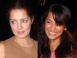 Celina, Mugdha at Haunted success bash