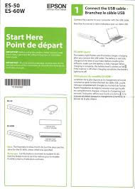 How do i scan a document with epson scansmart? Epson Workforce Es 50 Portable Sheet Fed Document Scanner For Pc And Mac Walmart Com Walmart Com
