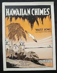From the moment you step onto tropical paradise for your hawaiian vacation, you'll be submerged with island sights, sounds and tastes. Vintage Hawaii Sheet Music Original Hawaiian Chimes Ebay