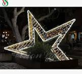 Outdoor Waterproof Large 3D Star Decoration Christmas LED ...