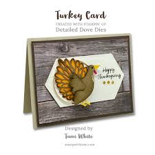 Repurpose a clothespin to make this clever place card from centsational style. Thanksgiving Turkey Card Stampin Up Stampwithtami Com