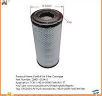 China Forklift Air Filter Cartridge Manufacturers, Suppliers ...