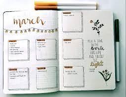 Little Studies Last Week Of March Bullet Journal Inspiration Bullet Journal Weekly Layout Bullet Journal Ideas Pages