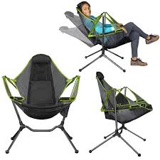 The frame is made of aluminum, so it is light and durable. Relaxed Outdoor Camping Chair Rocking Chair Luxury Recliner Relaxation Swinging Comfort Garden Folding Fishing Chair Beach Chairs Aliexpress