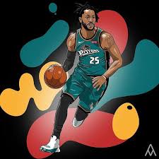 Derrick Martell Rose Turkiye On Instagram Ne Ressamlar Var Be In 2020 Nba Basketball Art Nba Pictures Nba Art