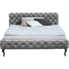 Bett Desire Silbergrau 180x200 Cm Bett Ideen Bett Chesterfield Mobel
