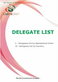 Prime video direct video distribution made easy. Delegate List Tziranda