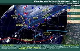 Easyviajar os informa de la temperatura y las precipitaciones de. La Jornada Pronostico Del Tiempo Para El 17 De Febrero De 2021