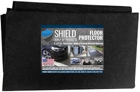 How to clean garage floor oil stains. Amazon Com Shield Family Floor Protector Premium Absorbent Oil Mat Reusable Durable Waterproof Protects Garage Floor Surface Garage Shop Mat Floor Mat For Golf Carts Atv S Motorcycles 5ftx8ft Sports Outdoors