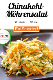 Chinakohl Mohrensalat Rezept Chinakohl Mohrensalat Mohren Salat