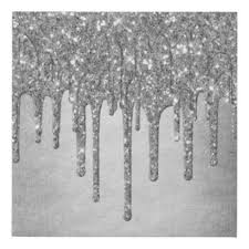 Black And White Slime Drip Background Sparkle Drip Platinum Silver Metallic Ice Faux Canvas Print Zazzle Com In 2020 Metal Art Prints Canvas Prints Glitter Paint