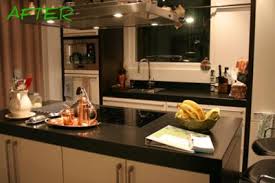organizing the kitchen countertops