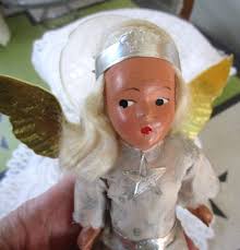 Antique Christmas Tree Angel