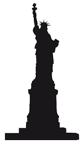 Statue Of Liberty Png Image Silhouette Stencil Silhouette Statue