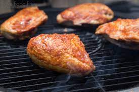 Maybe you would like to learn more about one of these? Grilled Bone In Chicken Breasts With Garlic Sweet Onion Barbecue Sauce Fake Food Free