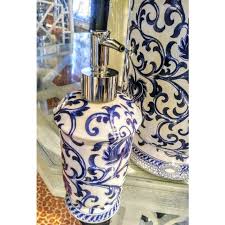 We did not find results for: 3 Piece Ceramic Chinoiserie Blue And White Bathroom Accessories Waste Basket Toothbrush Holder Soap Chairish
