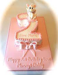 Yellow birthday cake with milk chocolate frosting is homemade and made from scratch with vanilla pudding and the perfect milk chocolate buttercream. Aristocats Inspired 2nd Birthday Cake Number 2 Shape By Www Facebook Com Cakeinspirations Birthday Cake Cake