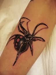 Are you a deadly black widow spider? Black Spider Tattoo On Arm Spider Tattoo Black Widow Spider Tattoo 3d Tattoo