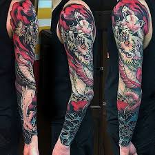 Top 121 Japanese Sleeve Tattoo Ideas 2021 Inspiration Guide Japanese Sleeve Tattoos Tattoo Sleeve Men Sleeve Tattoos