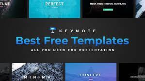 Blue border flowers, green border stars, yellow flowers. 20 Best Free Keynote Templates Of 2020 Graphicbulb