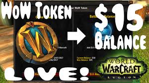 Wow Token Gold To Battle Net Balance Feature Live